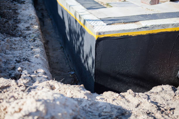 Professional Waterproofing technician working in Stanley, NC